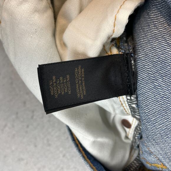 Frye Harrison Womens Sz 30 Slim Straight Jeans Medium Wash - Picture 10 of 13